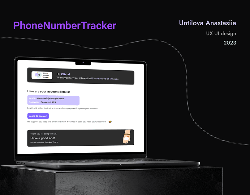 Phone Number Tracker website